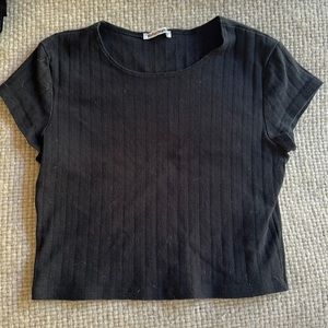 Reformation Pointelle Baby Tee (S)